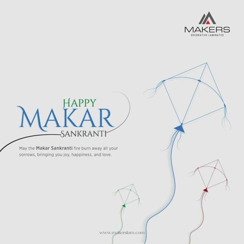 May the Makar Sankranti fire burn away all your sorrows, bringing you joy, happiness, and love. Happy Makar Sankranti..! #MakersLam #Makers #laminate #laminatecompany #laminateflooring #woodlaminate #LuxuryLaminates #laminatefurniture #HappyUttarayan #Makar #Sankranti #MakarSankranti2022 #Uttarayan #Uttarayan2022 #KiteFestival #Festival #Patang #SaveBirds #savethebirds Makar Sankranti Post, Maker Sankranti, Anniversary Post, Interior Design Creative, Indian Wedding Invitation Card Design, Happy Pongal, Adobe Photoshop Design, Kite Festival, Happy Makar Sankranti