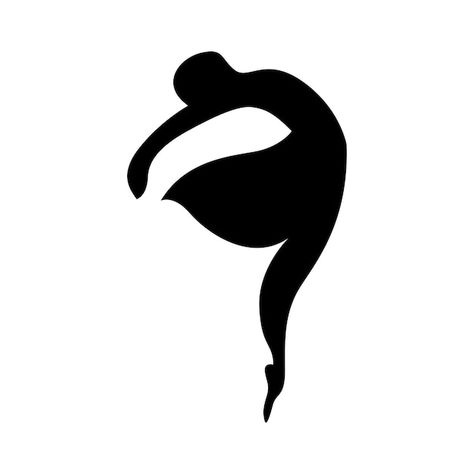 Dance Logo Ideas Graphic Design, Balle Dance, Dancing Icon, Logo Design Dance, Dancer Logo, Ballet Logo, Dancing Graphic, Dance Icon, Ballet Silhouette