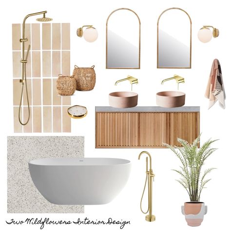 Mood Board Interior Design, Board Interior Design, Bathroom Inspo Interior Design, Interior Design Bathroom, Materials Board Interior Design, Mood Board Interior, Design Mood Board, Mediterranean Interior, Basement Inspiration