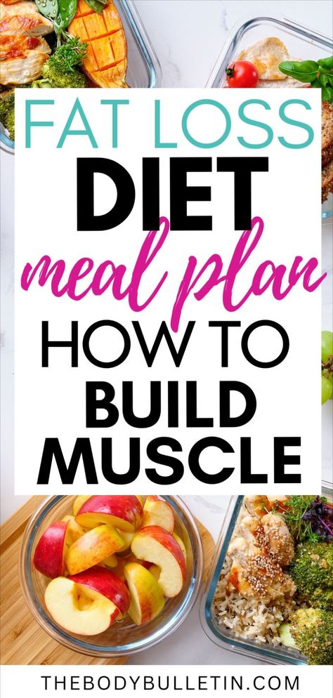 A healthy meal plan for fat loss featuring clean eating foods, best fat burning foods, and foods for muscle gain, designed for those looking to burn fat while building muscle with a balanced diet plan. Muscle Gain Recipes, Diet Meal Plan To Gain Muscle, Best Meal Plan For Muscle Gain, Wrestling Diet, Food For Fat Loss And Muscle Gain, Meal Plan For Fat Loss And Muscle Gain, Meal Prep For Fat Loss And Muscle Gain, Fat Burning Diet Plan, Food To Gain Muscle