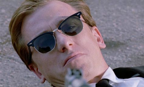 Ray-Ban Clubmaster  Tim Roth Mr Orange, Dog Fancy Dress, Quentin Tarantino Films, Dog Tumblr, Quentin Tarantino Movies, Tarantino Films, Alfred Hitchcock Movies, Dog Movies, Ray Ban Sunglasses Sale