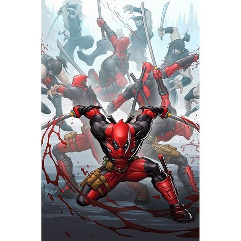 Patrick Brown (@patrickbrownart) • Fotos y videos de Instagram Deadpool Character, Chris Bachalo, Artist Comics, Deadpool Artwork, Deadpool Art, Deadpool Comic, Deadpool Wallpaper, Bd Comics, Marvel Comic Universe