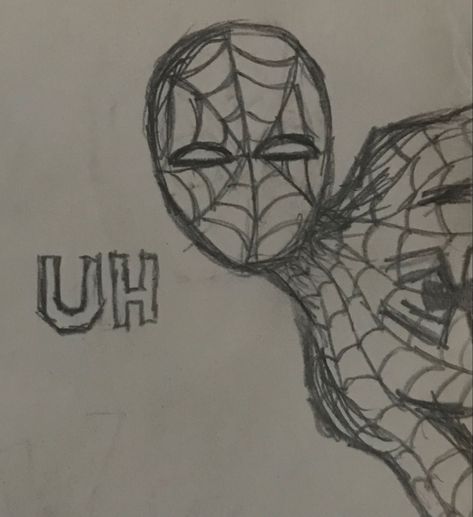 Spider Aesthetic Drawing, Cool Spider Drawings, Drawing Spiderman, Image Spiderman, Spiderman Drawing, Spiderman Art Sketch, Meaningful Drawings, Have Inspiration, Easy Doodles Drawings