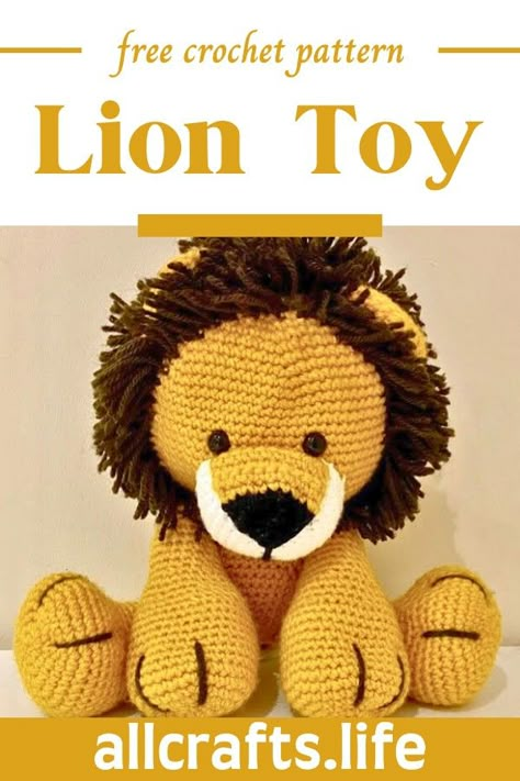 Crochet Lion Toy Free Lion Amigurumi Patterns, Simba Crochet Pattern Free, Crochet Lion Pattern Free Easy, Lion Knitting Pattern Free, Free Lion Crochet Pattern, Crochet Lion Pattern Free, Lion Crochet Pattern Free, Lion Amigurumi Pattern Free, Lion Crochet Pattern