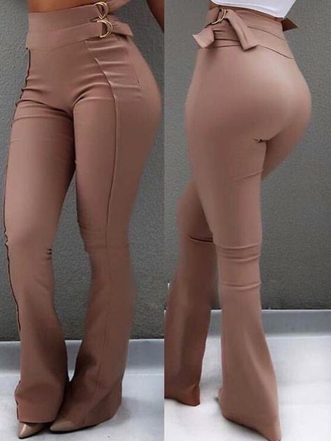 Elegante Casual, High Waist Pants, Trend Fashion, Fashion Pattern, Work Attire, Waist Pants, Edgy Fashion, Minimalist Fashion, Fashion Pants