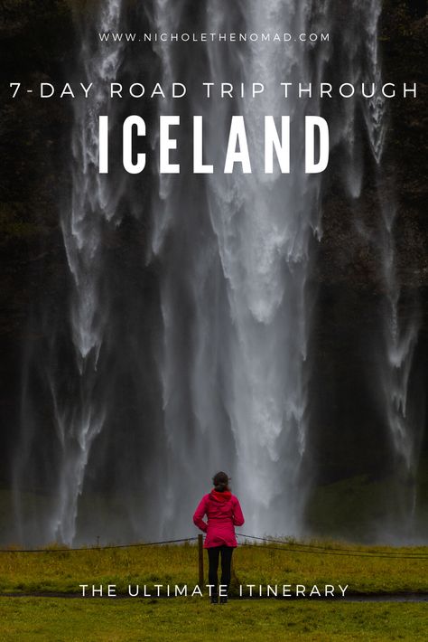 Is Iceland on your bucket list? This is your guide to the ultimate road trip itinerary to see Iceland in 1 week! It has your must-see sights and tips for planning your 7-day trip. #iceland #itinerary #roadtrip #travel #travelguide Northern Iceland Itinerary, 10 Day Iceland Itinerary, Iceland 3 Day Itinerary, Iceland 5 Day Itinerary, Iceland 7 Day Itinerary, Land Of Fire And Ice, Iceland Itinerary, Ultimate Road Trip, Traveling Tips