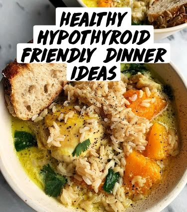 Hypothyroid Dinner Recipes, Hypothyroid Recipes Meals, Recipes For Hypothyroid, Hypothyroid Diet Recipes, Thyroid Friendly Recipes, Thyroid Diet Plan Meals, Hypothyroid Diet Meal Plan, Low Thyroid Diet, Thyroid Friendly Foods