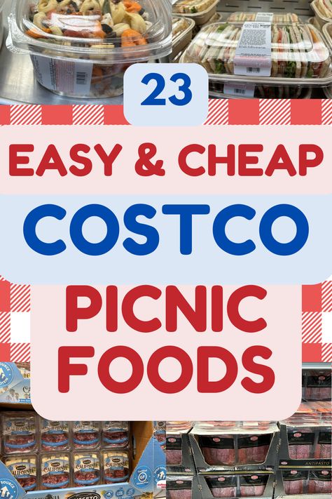 Planning a picnic and need some quick and easy picnic foods from Costco? The good news is that Costco has plenty of cheap and easy picnic foods. Whether you're setting up a cute picnic date or a romantic picnic date or a chill gathering at the park, Costco has super easy picnic foods, from healthy picnic foods to cold picnic foods. Cheap Picnic Food Ideas, Cold Picnic Foods, Celery Snacks, Family Picnic Foods, Picnic Finger Foods, Costco Snacks, Healthy Picnic Foods, Perfect Picnic Food, Best Picnic Food