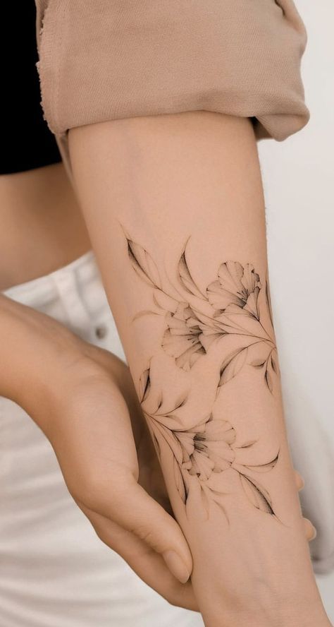 Tattoo Brazo Mujer, Wish Tattoo, Arm Wrap Tattoo, Small Girly Tattoos, Wrap Tattoo, Feminine Tattoo Sleeves, M Tattoos, Mother Tattoos, Bad Tattoos