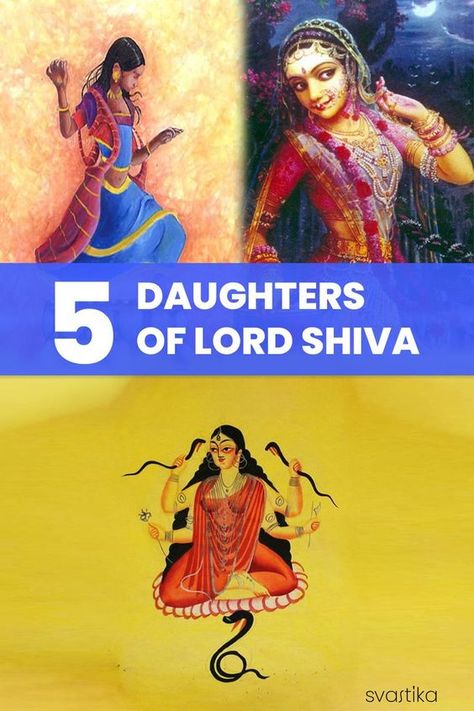 Goddess Parvati is often depicted alongside Lord Shiva. While the sons of Lord Shiva are known to all, Lord Shiva’s daughters are spoken of little. This article would be looking into who is lord shiva’s daughter and the names of Mahadev’s daughters. Adiyogi Shiva, Lord Shiva Names, Hindu Trinity, Shiva Meditation, Hindu Vedas, Goddess Names, Goddess Parvati, Black Magic Book, Magical Tree