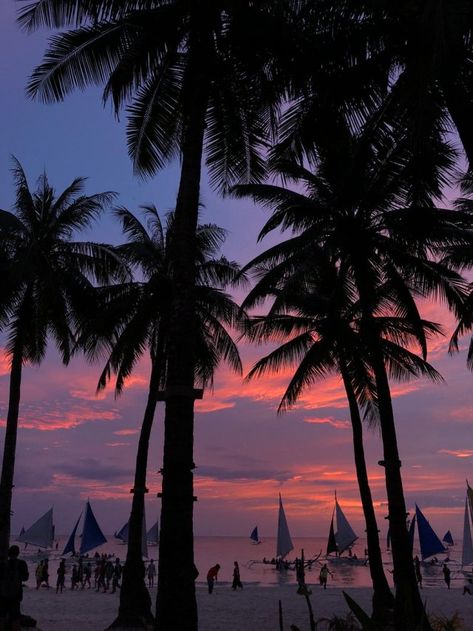 Sunset in Boracay, Philippines Aesthetic Places In Philippines, Boracay Beach Aesthetic, Philippine Beach Aesthetic, Philippines Beach Aesthetic, Philippines Aesthetic Wallpaper, Phillipines Boracay, Boracay Philippines Aesthetic, Philippine Scenery, Philippines Background