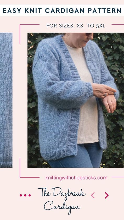 beginner knitting pattern chunky knits Cardigan Length Guide, Chunky Yarn Cardigan Knitting Pattern, Womens Chunky Cardigan Knitting Patterns Free, Solid Chunky Knit Cardigan, Easy Chunky Knit Cardigan Pattern Free, Bulky Yarn Cardigan Knitting Patterns, Chunky Long Cardigan, Chunky Cardigan Knitting Pattern, Long Cardigan Knitting Pattern