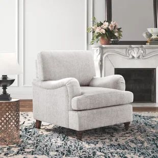 Canora Grey Fortissimo 33.5" Wide Polyester Armchair | Wayfair