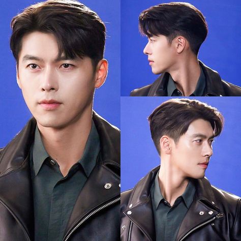 Hyun Bin Hairstyle, Hyun Bin Haircut, Two Block Side Part Haircut, Asian Short Hair Round Face Men, Medium Undercut Men, Round Face Short Haircuts Men, Korean Wavy Hair Men, Side Part Hairstyles Men Asian, Korean Men Haircut Undercut