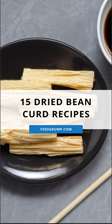 Explore our collection of the best recipes using dried bean curd. From classics like Pork Rib Stew to creative vegan dishes like Fried Chicken made from Tofu Skin, we've got something for all taste buds! Dried bean curd is a catch-all term for various dried tofu products, including "dried bean curd sticks" and "dried tofu skin sheets." Try these recipes with dried bean curd today! Tofu Sticks Recipes, Fried Bean Curd Recipe, Dried Bean Curd Recipe, Bean Curd Sheet Recipe, Dried Tofu Skin Recipe, Bean Curd Sticks Recipe, Tofu Sheets Recipe, Dried Bean Curd Sticks Recipe, Tofu Skin Recipes Vegan