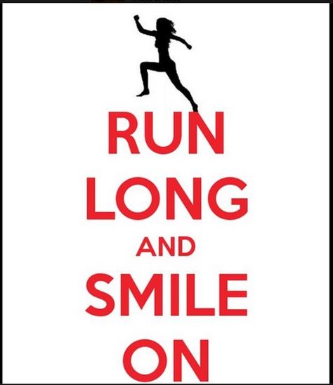 Run long and smile on. #running #marathon I Love To Run, Run Like A Girl, Health Fitness Inspiration, Runners High, Running Quotes, Running Inspiration, Run Happy, Keep Running, Running Tips