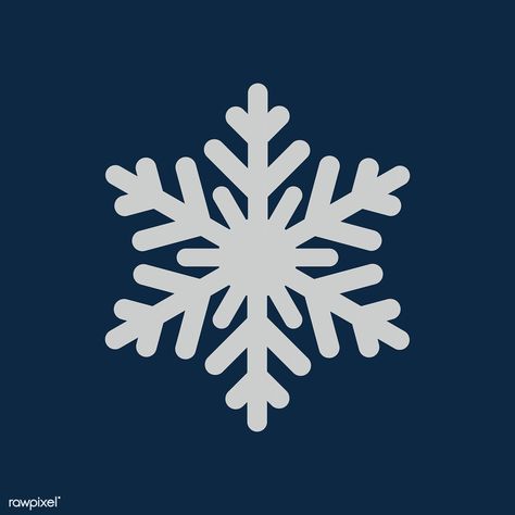 Gray snowflake Christmas holiday decoration icon vector | free image by rawpixel.com Snowflake Silhouette, Snowflake Images, Snowflakes Drawing, Snow Illustration, Snowflake Print, Snow Flakes, Snow Flake, Snowflake Christmas, Christmas Icons