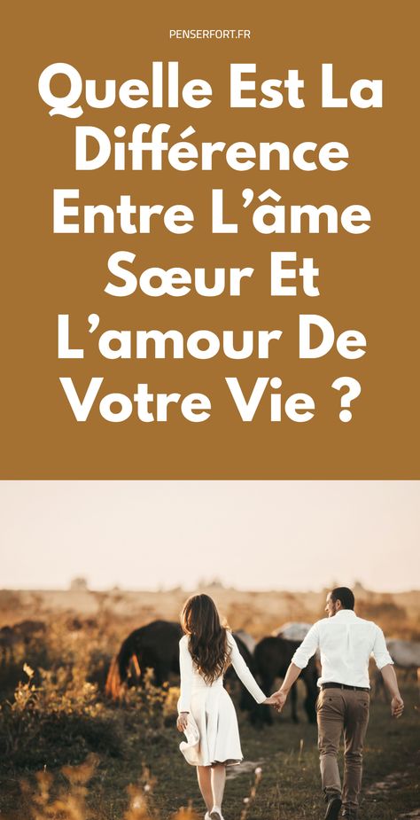 Bien que de nombreuses personnes associent le terme « amour de ma vie » au concept d’âme sœur et utilisent ces termes de manière interchangeable, ils sont en réalité deux choses différentes.

Les films et les livres romantiques nous ont appris que notre âme sœur doit être la personne que nous aimons...


#penserfort #Amour #Coeur #RelationAmoureuse #JeTaime #Amoureux #PassionAmoureuse #Romantique #Sentiments #Bonheur #Mariage #CitationAmour #Baiser #SaintValentin