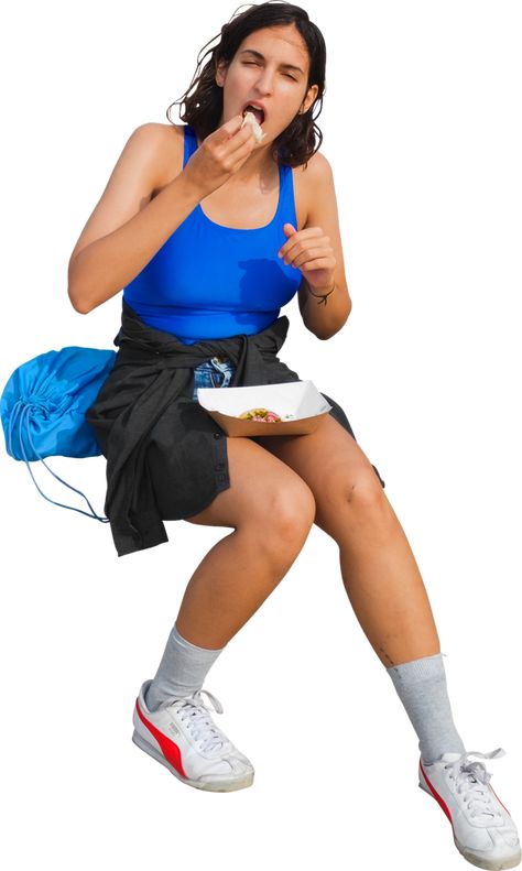 #317 - Skalgubbar Person Eating Pose Reference, Person Eating Reference, Eating Pose Reference, Eating Poses, Eating Pose, Taco Ring, Person Png, Cut Out People, Skin Facts