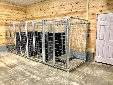 Kennel Design, Dog Kennel Indoor, Kennel Business, Custom Dog Kennel, Boarding Kennels, Dog Boarding Kennels, Dog Room Decor, Indoor Dog Kennel, Dog Kennel Designs