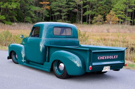 1952 Chevy Truck, 53 Chevy Truck, Trucks Chevy, Lowrider Trucks, Chevy 3100, Dropped Trucks, Chevrolet 3100, Lowered Trucks, Old Truck