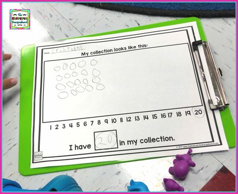 Counting Collections Kindergarten Anchor Chart, Comparing Numbers Centers Kindergarten, Numbers To 20 Kindergarten, Counting Collections Preschool, Counting Collections First Grade, Counting Collections Kindergarten, Counting Collections, Special Education Classroom Setup, Kindergarten Anchor Charts