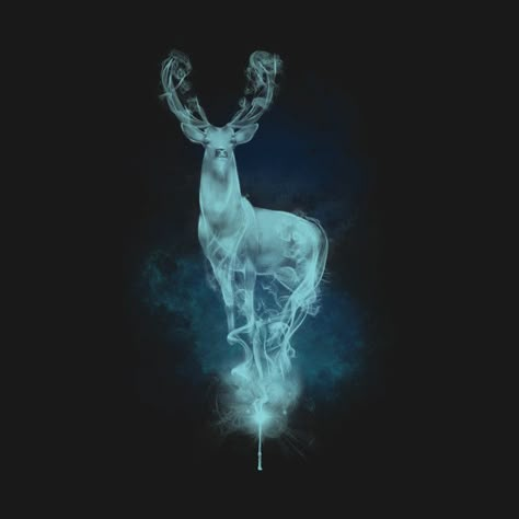 Harry Potter Stitch, Harry Potter Stag, Snape Patronus, Stag Patronus, Harry Potter Portraits, Stag Tattoo, Drawing Man, Nature Tattoo Sleeve, Stag Design