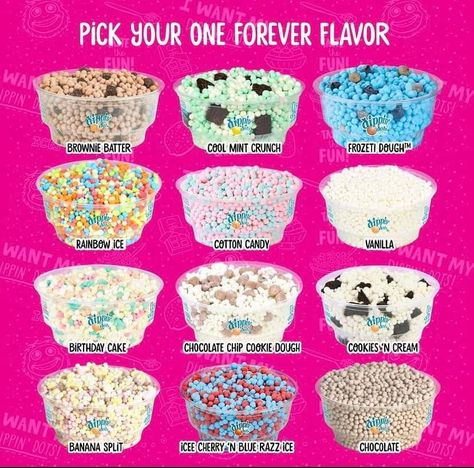 Dipping Dots, Dippin Dots Ice Cream, Dippin Dots, Halloween Nails Easy, Disney Snacks, Birthday Cake Chocolate, Cookies N Cream Cookies, Quick Easy Snacks, Easy Snack Recipes