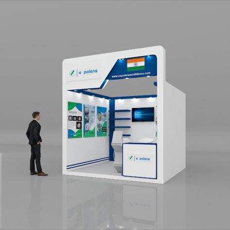 One side open exhibition booth design 3x3 meter 3x3 Stall Design One Side Open, Booth 3x3 Exhibition, 3x3 Exhibition Stand Design, 3x3 Booth Design, One Side Open Stall Design, One Side Open Exhibition Stand, 3 Side Open Exhibition Stall Design, Exhibition Design Stand, Booth 3x3