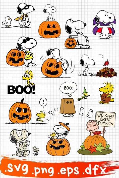 Halloween Svg Free, Snoopy Svg, Snoopy Tattoo, Pumpkin Tattoo, Great Pumpkin Charlie Brown, Snoopy Birthday, Peanuts Halloween, Charlie Brown Halloween, Snoopy Halloween