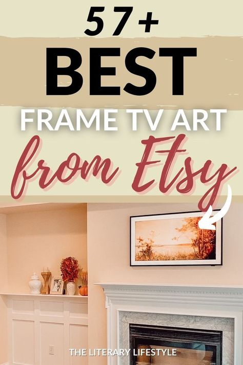 Unsure what art to display on your Frame TV? Get all the best cheap Samsung Frame TV art from Etsy in one spot for quick and easy shopping. Art For Tv Screen, Framed Tv Art, Art For Frame Tv, Best Frame Tv Art, Samsung Frame Tv Art Free, Samsung Tv Frame Art, Free Frame Tv Art, Frame Tv Art Free, Samsung Frame Tv Gallery Wall