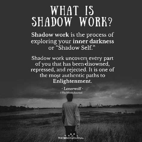 Shadow Work: How to Let Your Demons Guide You - The Minds Journal What Is Shadow Work, Shadow Work Spiritual, Shadow Self, Shadow People, Minds Journal, A Course In Miracles, Inner Demons, Mindfulness Journal, Shadow Work