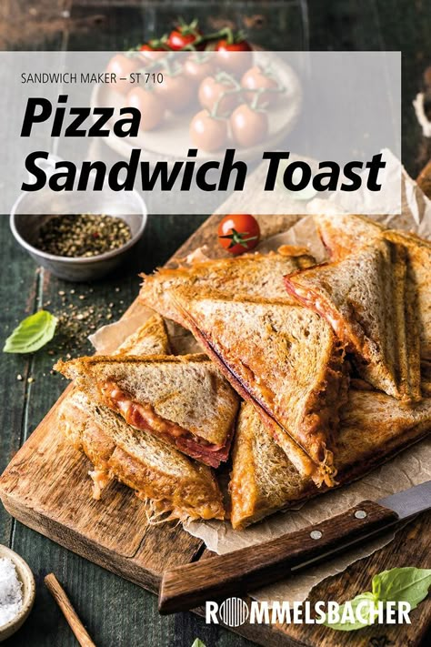 Sandwich Toast, Sandwich Maker Ideas, Sandwich Toaster, Pizza Sandwich, Toast Sandwich, Sandwich Maker, French Toast, Toast, Sandwiches