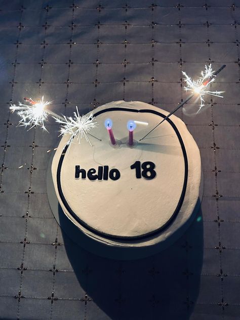 #aesthetic #eighteen Eighteen Aesthetic, Eighteen Birthday Cake, 18th Party, Aesthetic Drawings, Happy Birthday 18th, 18th Cake, Eighteenth Birthday, 18th Birthday Cake, Birthday Food