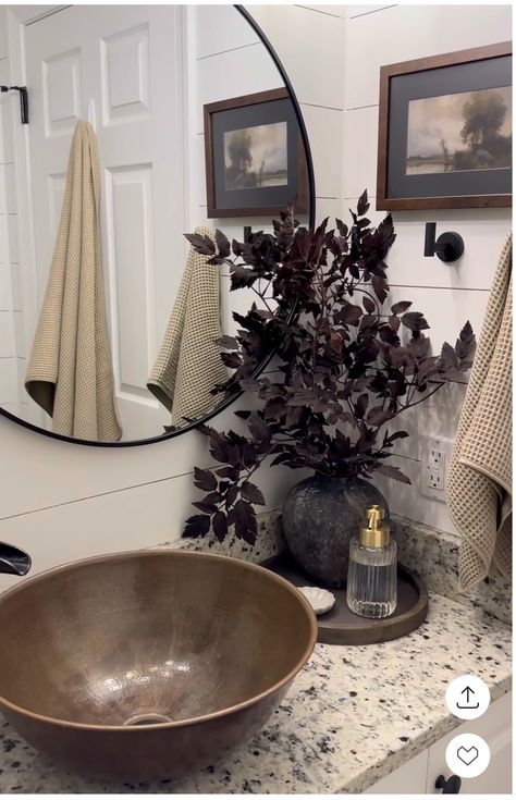 Moody Bathroom Decor, Dark Moody Bathroom, Moody Bathroom, Bathroom Drawer Organization, Bathroom Sink Decor, Sink Decor, Drawer Organization, Bathroom Drawers, Gray Bathroom