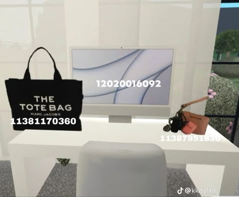 Bloxburg Dior Bag Decal Codes, Black Family Picture Codes Bloxburg, Imac Bloxburg Code, Bloxburg Computer, Bloxburg Decals Codes Bags, Mall Bloxburg Decals, Shopping Bag Decals Bloxburg, Bloxburg Computer Decals Codes, Purse Decal Codes Bloxburg