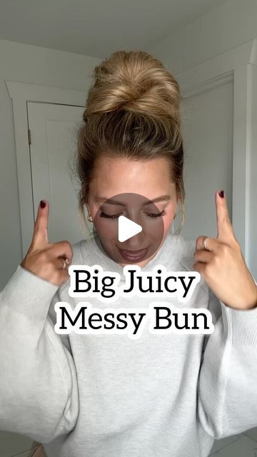 How To Do A Messy Bun With Fine Hair, Messy Bun For Fine Hair, Big Messy Buns, Big Juicy, Hair Grips, Coffee Recipes, Dry Shampoo, Messy Bun, Diy Hairstyles