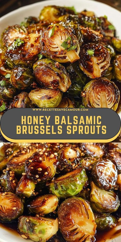 Brussel Sprouts Recipes Healthy, Brussel Sprouts Roasted Honey, Balsamic Veggies Sauteed, Best Seasoning For Brussel Sprouts, Roasted Potato And Brussel Sprouts, Brussels Sprout Bowl, Mustard Brussel Sprouts Roasted, Honey Balsamic Glazed Brussel Sprouts, Sweet Brussels Sprouts