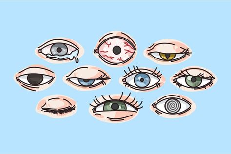 Eyes Clipart, Eye Diseases, Eyeball Art, Eyes Problems, Trivia, Your Eyes, The Collection, Disease, Vector Art