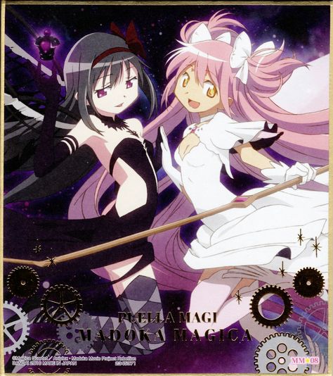 Kaname Madoka&Akemi Homura Homura Akemi And Madoka Kaname, Homura X Madoka, Devil Homura, Homura And Madoka, Madoka X Homura, Madoka And Homura, Magica Madoka, Akemi Homura, Madoka Kaname