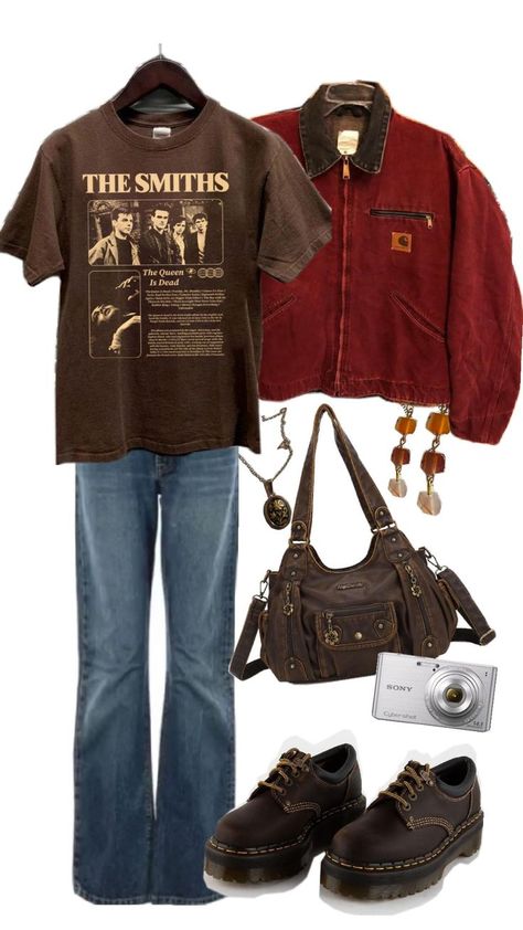 The Smiths Outfit, 80s Inspired Outfits, Money Clothes, Dipper Pines, Downtown Outfits, The Smiths, Weekly Outfits, Aesthetic Shirts, Outfit Aesthetic