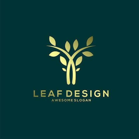 Design de estilo gradiente minimalista d... | Free Vector #Freepik #freevector #leaf-logo #logo-planta #logo-arte #logotipo-verde Vector Leaf, Logo Minimalist, Leaves Vector, Leaf Logo, Minimalist Logo, Leaf Design, Style Design, Graphic Resources, Vector Free