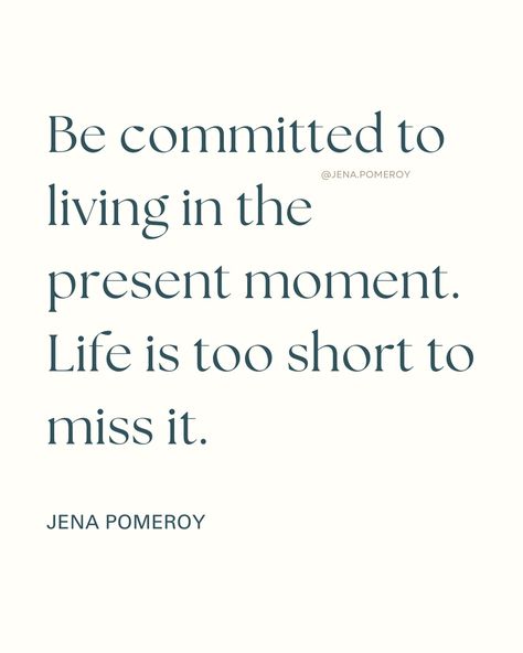 Your reminder going into the holiday season. It’s easy to get caught up in the busyness of it all, so try to take a moment to embrace the moment. 🫶🏻🫶🏻 Want to feel more grounded and present? DM or comment below “PEACE” and I’ll send you details about my gratitude journal as well as info on my breathwork classes🧘🏻‍♀️ #gratitude #meditation #mindfulness #justbreathe #liveinthenow #intentionalliving #innerpeace #bepresentinthemoment #holidayseason Quote About Being Present, Staying In The Moment, Present Moment Quotes, Living In The Moment Quotes, Live In The Moment Quotes, Moment Quotes, Be Present Quotes, Gratitude Meditation, Moments Quotes