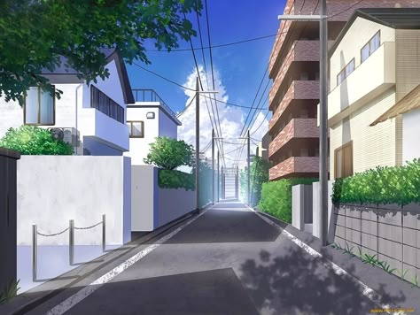 Mha Backgrounds Scenery, Anime Neighborhood, Anime Buildings Background, Mha Visuals, Mha Background, Neighborhood Background, Anime Visuals, Mha Shifting, Japanese Buildings