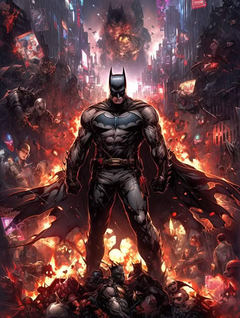 Dark Superhero, Batman Comic Wallpaper, Comic Wallpaper, Batman Concept, Dc Comics Wallpaper, Batman Pictures, Batman Figures, Batman Poster, Batman Dark