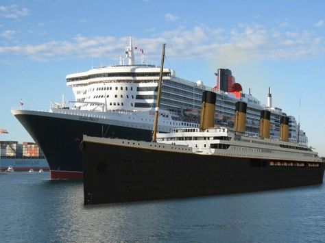 Titanic looks not so titanic Titanic Today, Titanic Deaths, Original Titanic, Titanic Ii, Titanic 2, Real Titanic, Titanic Ship, Merchant Navy, Cruise Liner