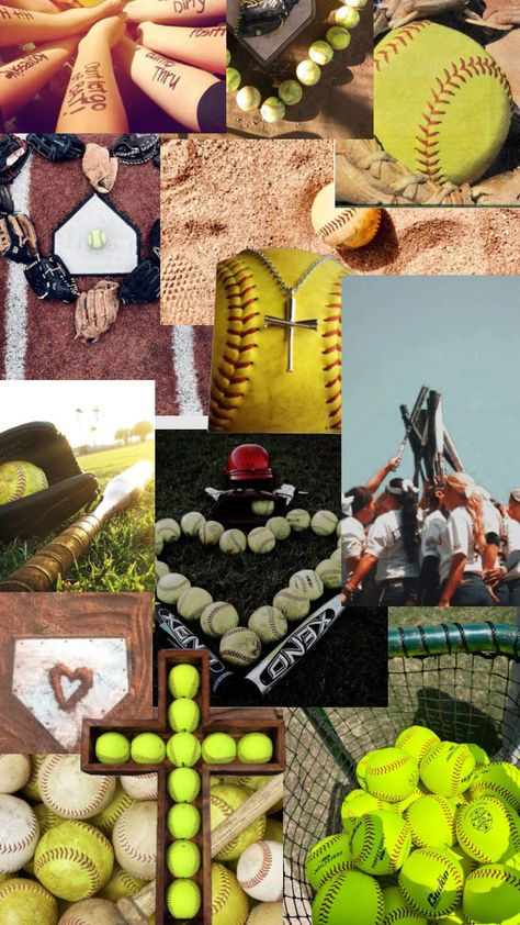 Softball Core 🥎 Softball Aesthetic Pictures, Cute Softball Quotes, Inspirational Softball Quotes, Softball Chants, Softball Pictures Poses, Softball Backgrounds, Softball Sweatshirt, Softball Cheers, Softball Photos