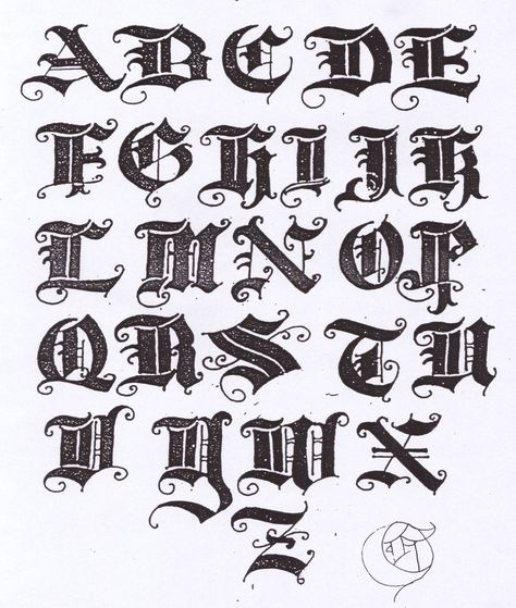 All that I like: OLD ENGLISH TEXT LETTERS Old English Font Tattoo, Tattoo Writing Fonts, Calligraphy Tattoo Fonts, Old School Fonts, Tattoo Font Styles, Old English Alphabet, Tattoo Lettering Alphabet, Tattoo Fonts Alphabet, Old English Letters