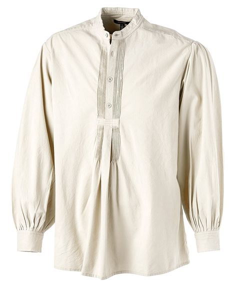 Victorian Men’s Shirts- Wingtip, Gambler, Bib, Collarless Otavalo Mountain Shirt $33.35 AT vintagedancer.com Victorian Shirt, Shirt Collars, Western Frontier, Victorian Men, Kawaii Clothes Goth, Dress Shirt Men, Victorian Man, Poet Shirt, Collarless Shirt