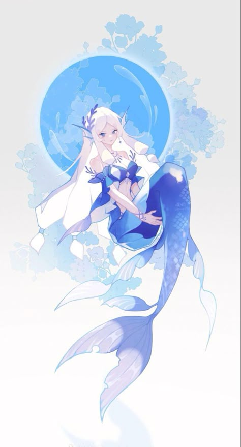 Anime Character, Mermaid, Fish, Anime